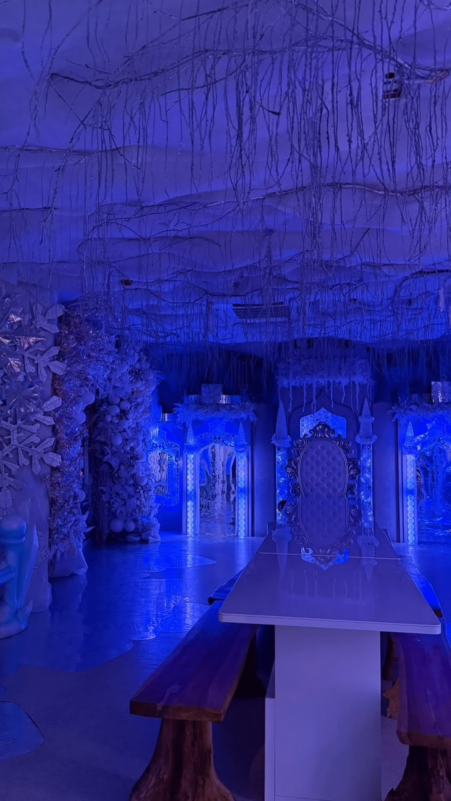 The Winter Room party space at Riverside Hub